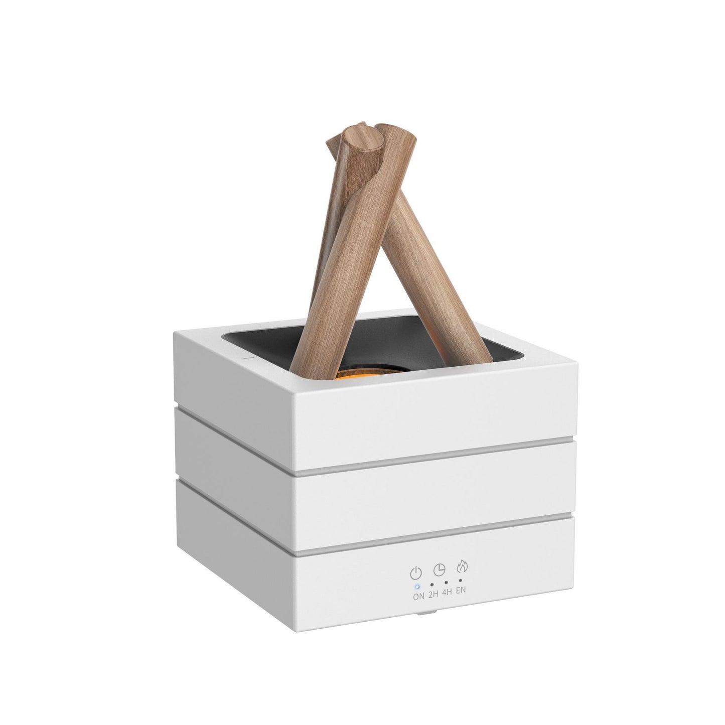 Flame Effect Aromatherapy Humidifier Aroma Diffuser Desktop Usb Plug-in Heavy Fog Humidifier USB Desktop Diffuser With Large Mist Essential Oil Compatible 7-Color LED Light