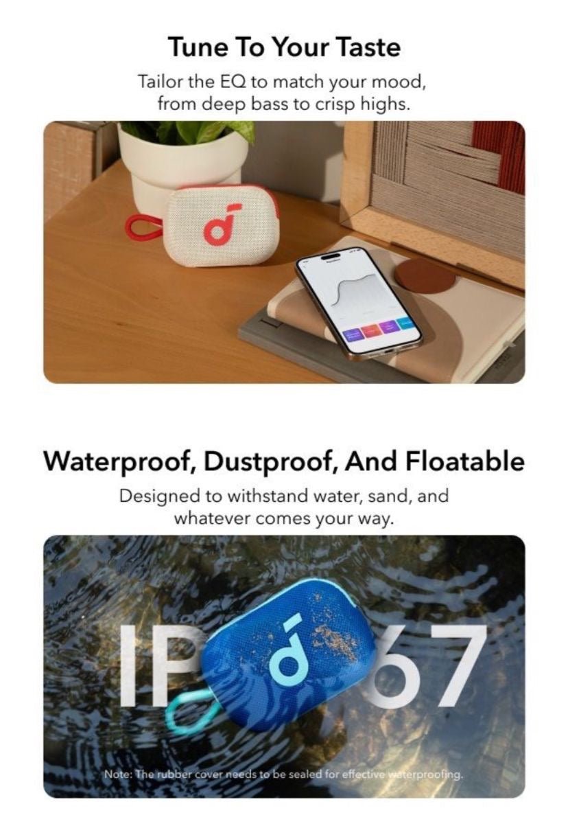 Soundcore by Anker Select 4 Go 5W Waterproof Portable Bluetooth Speaker