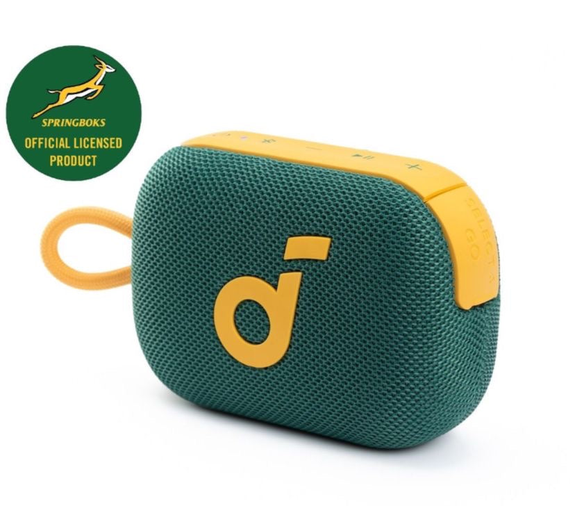 Soundcore by Anker Select 4 Go
Speaker Springboks Official
Licenced Product