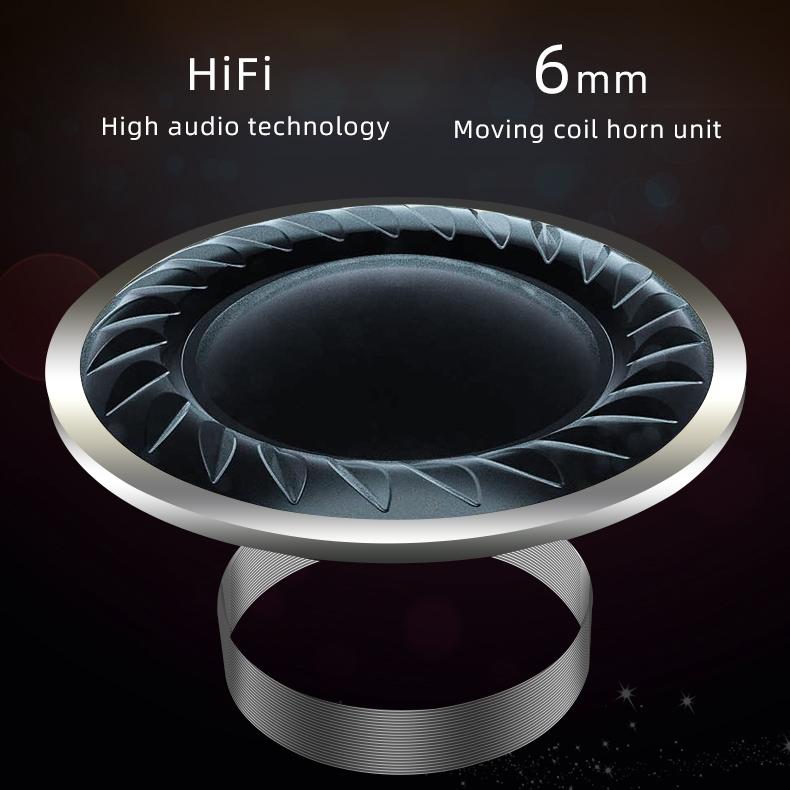 NNEIDS Waterproof Wireless Bluetooth Earphones With Charging Box - A6S