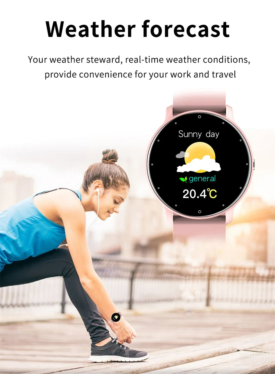 NNEOBA Waterproof Sports Smart Watch Pink
